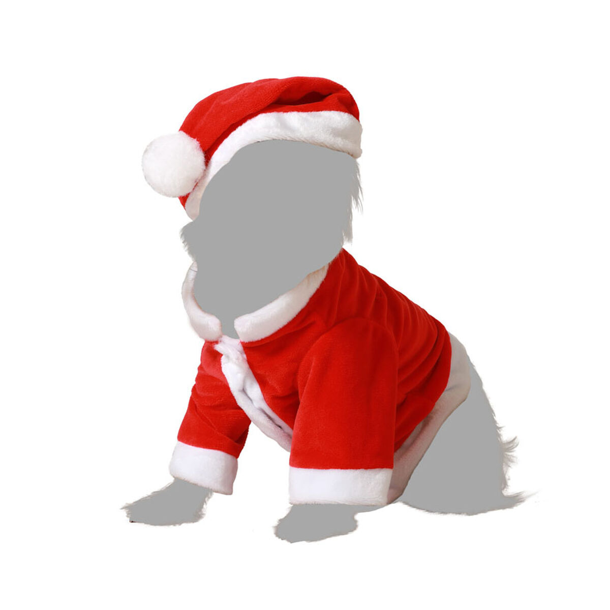 Hundkostym Tomte - 4