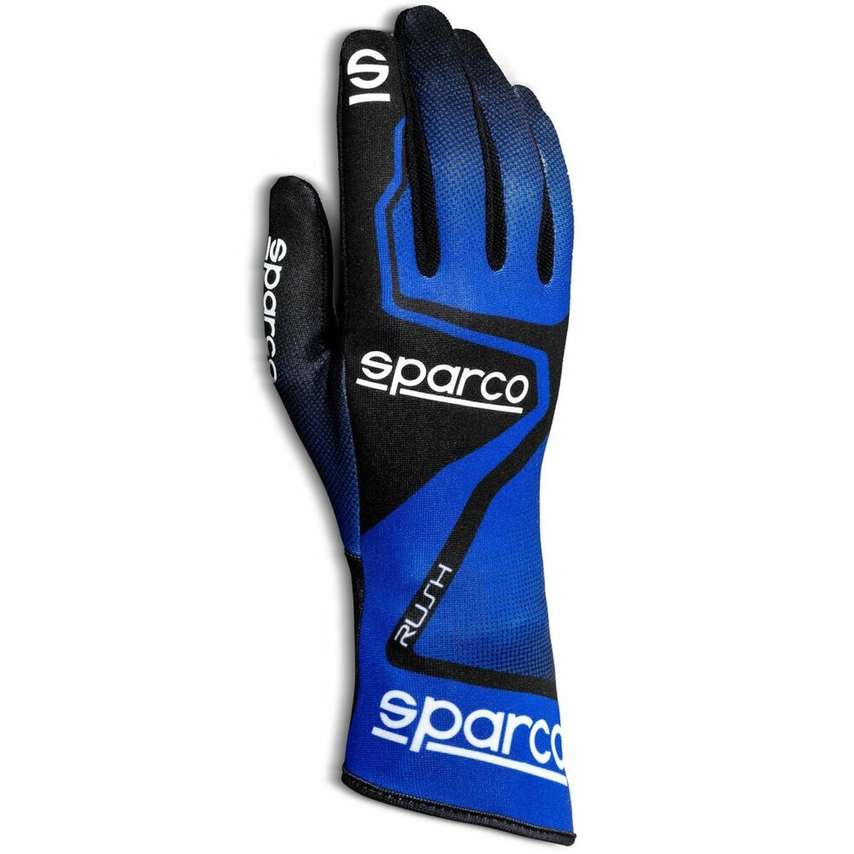 Men's Driving Gloves Sparco RUSH Blå/Svart - 5
