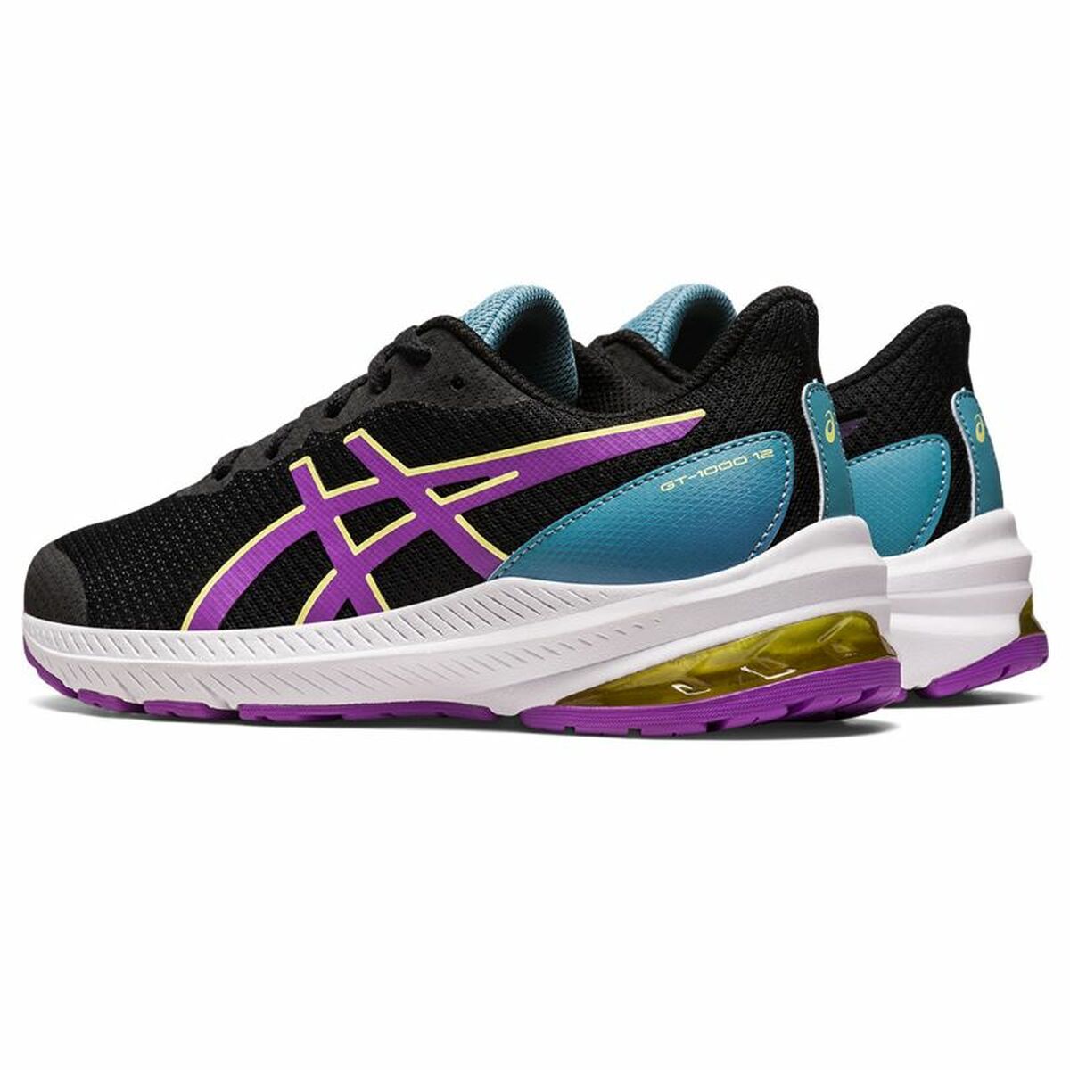 Löparskor, Barn Asics GT-1000 12 GS Purpur Svart - 6
