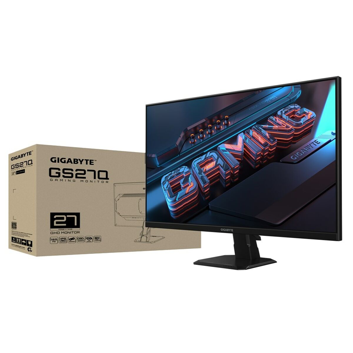 Monitor Gaming Gigabyte GS27Q Quad HD 27" 165 Hz - 3