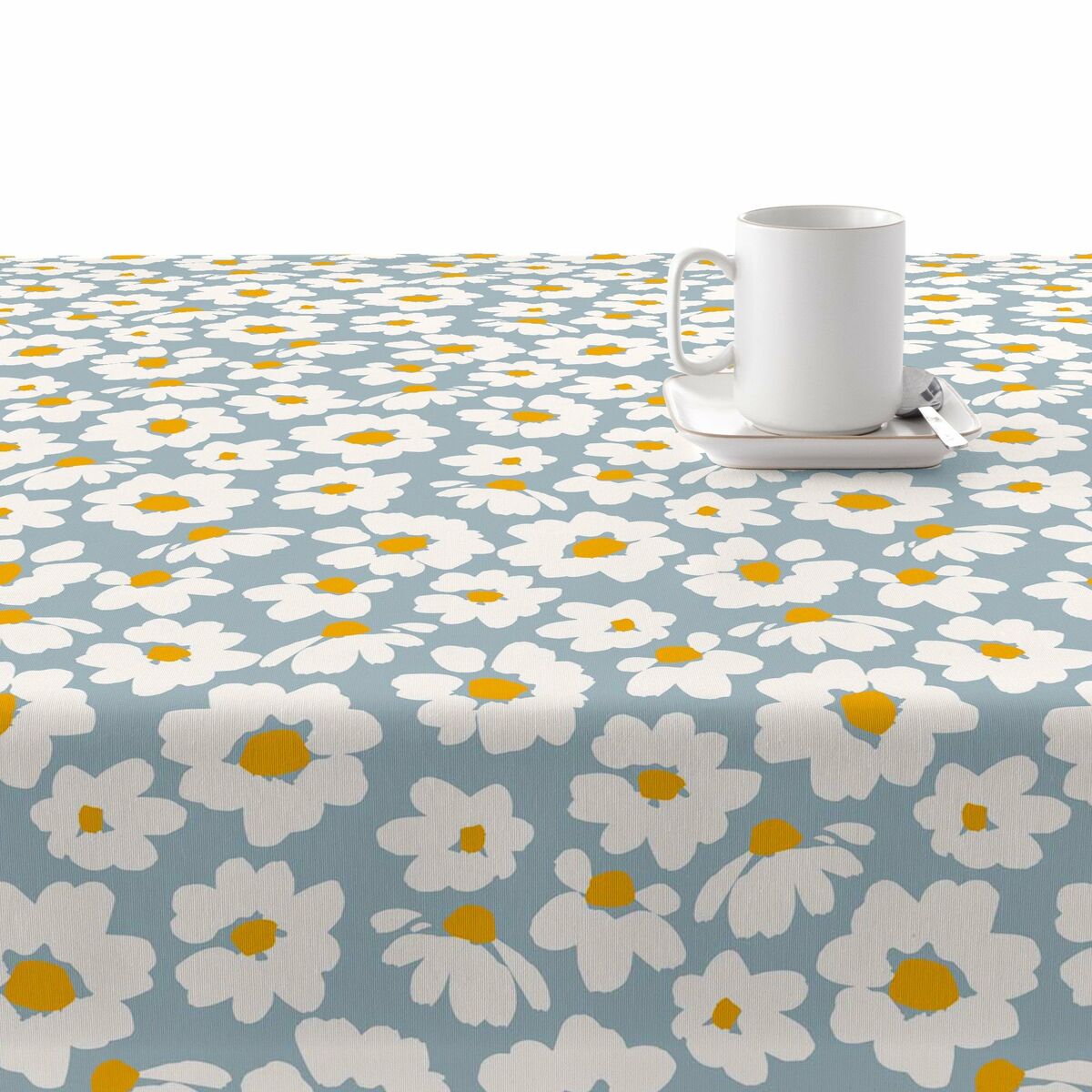 Fläckresistent bordsduk Belum Xalo Blå 250 x 150 cm - 2