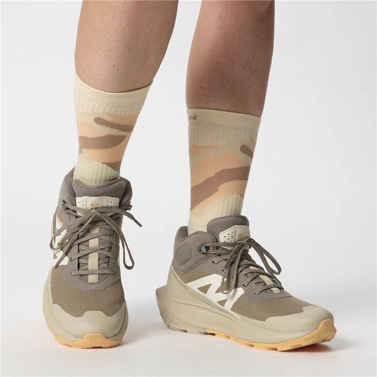 Gymnastiksko, Dam Salomon Elixir Activ Mid - 6