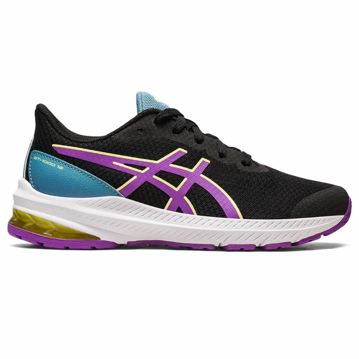 Löparskor, Barn Asics GT-1000 12 GS Purpur Svart