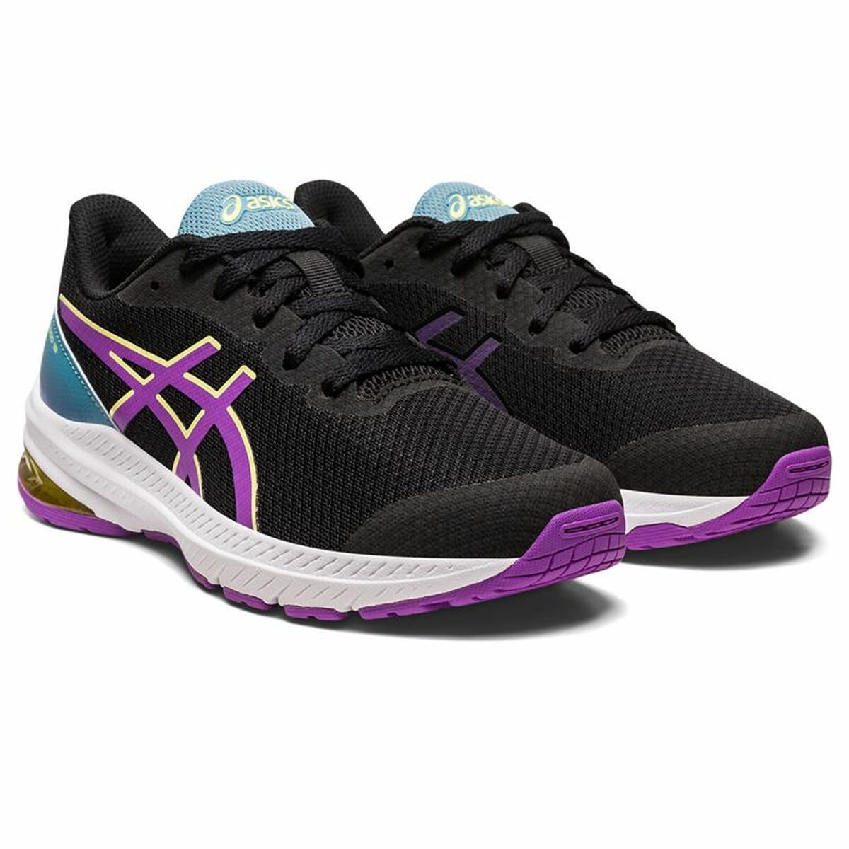Löparskor, Barn Asics GT-1000 12 GS Purpur Svart - 5