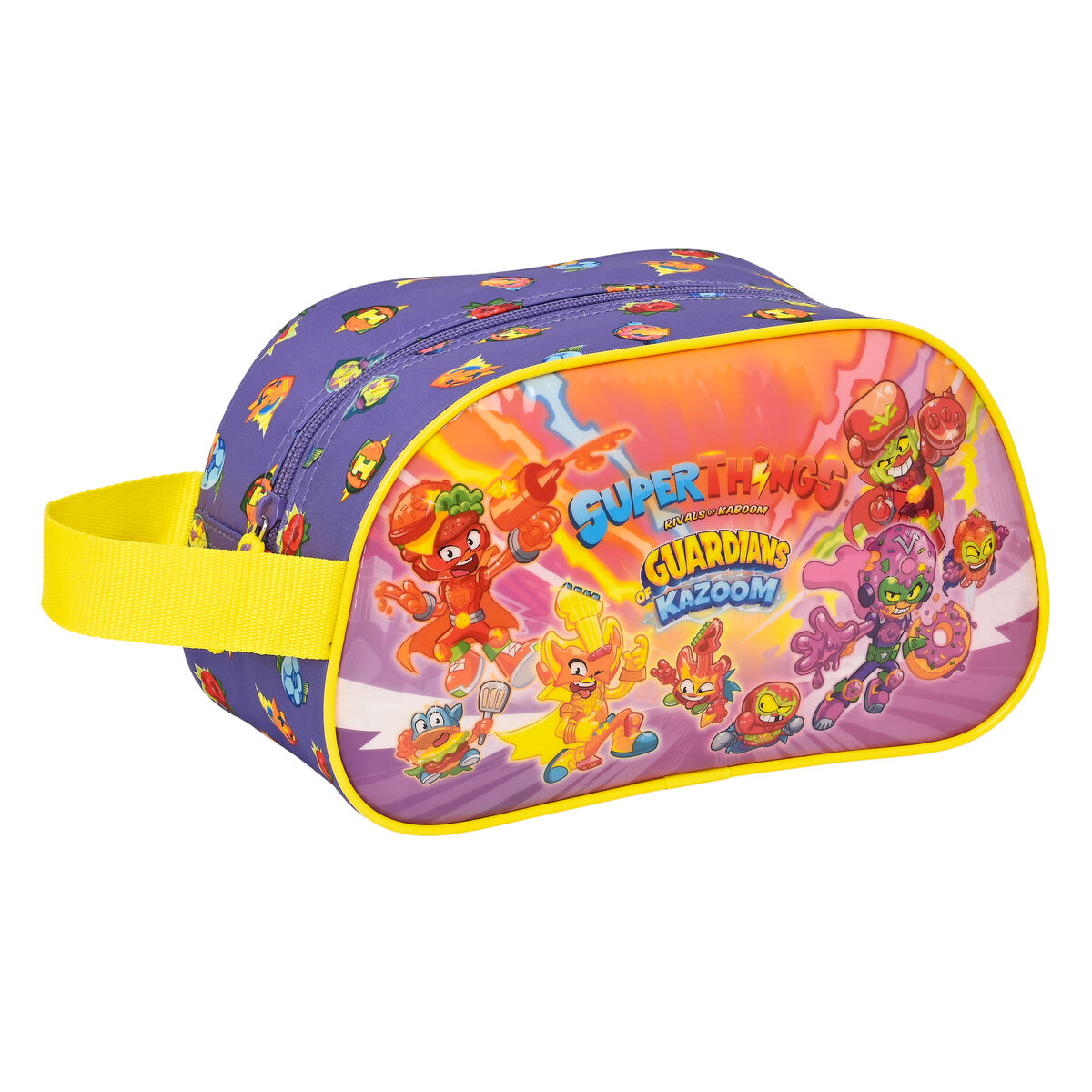 Skolnecessär SuperThings Guardians of Kazoom Gul Purpur 26 x 15 x 12 cm - 4