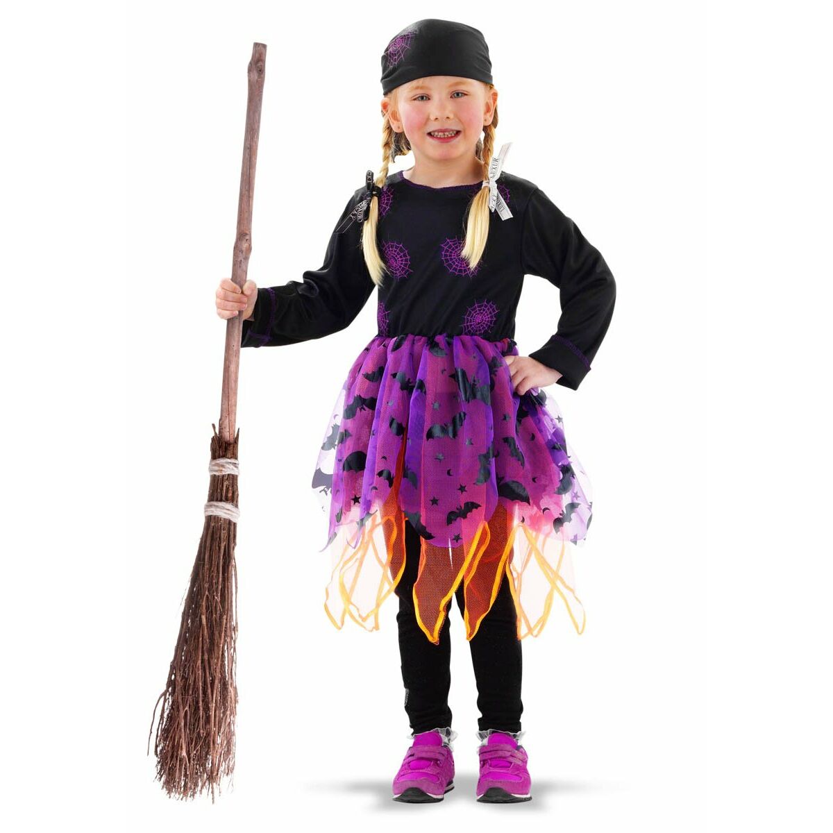 Maskeraddräkt för barn Folat Violett (Renoverade B) - 2
