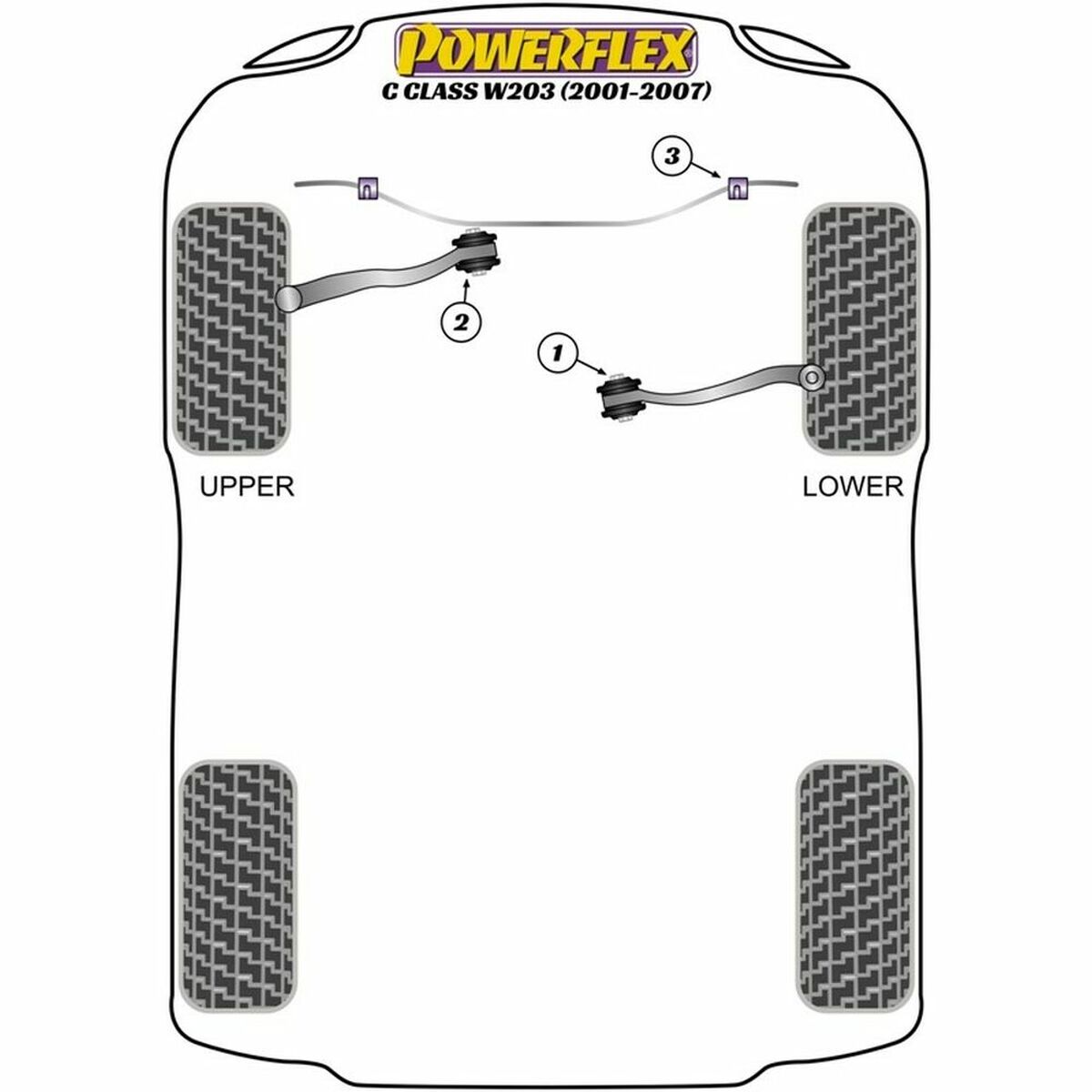 Silentblock Powerflex PFF40-503-20BLK - 4