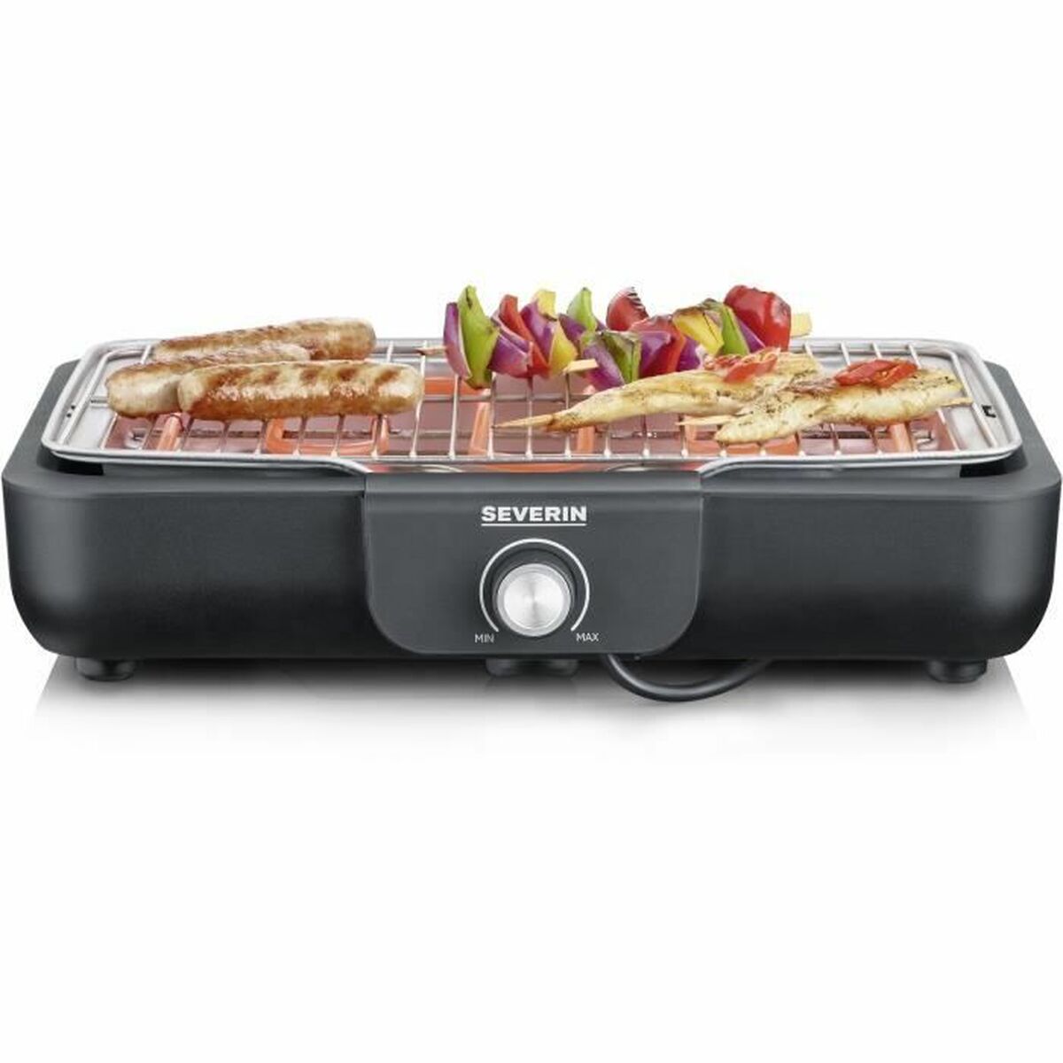 Bärbar Grill Severin PG 8554 Rostfritt stål 29 x 37 cm - 4