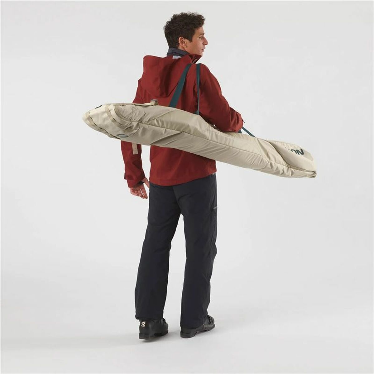 Skidställ Salomon Extend 1 Padded 160-210 Beige - 3