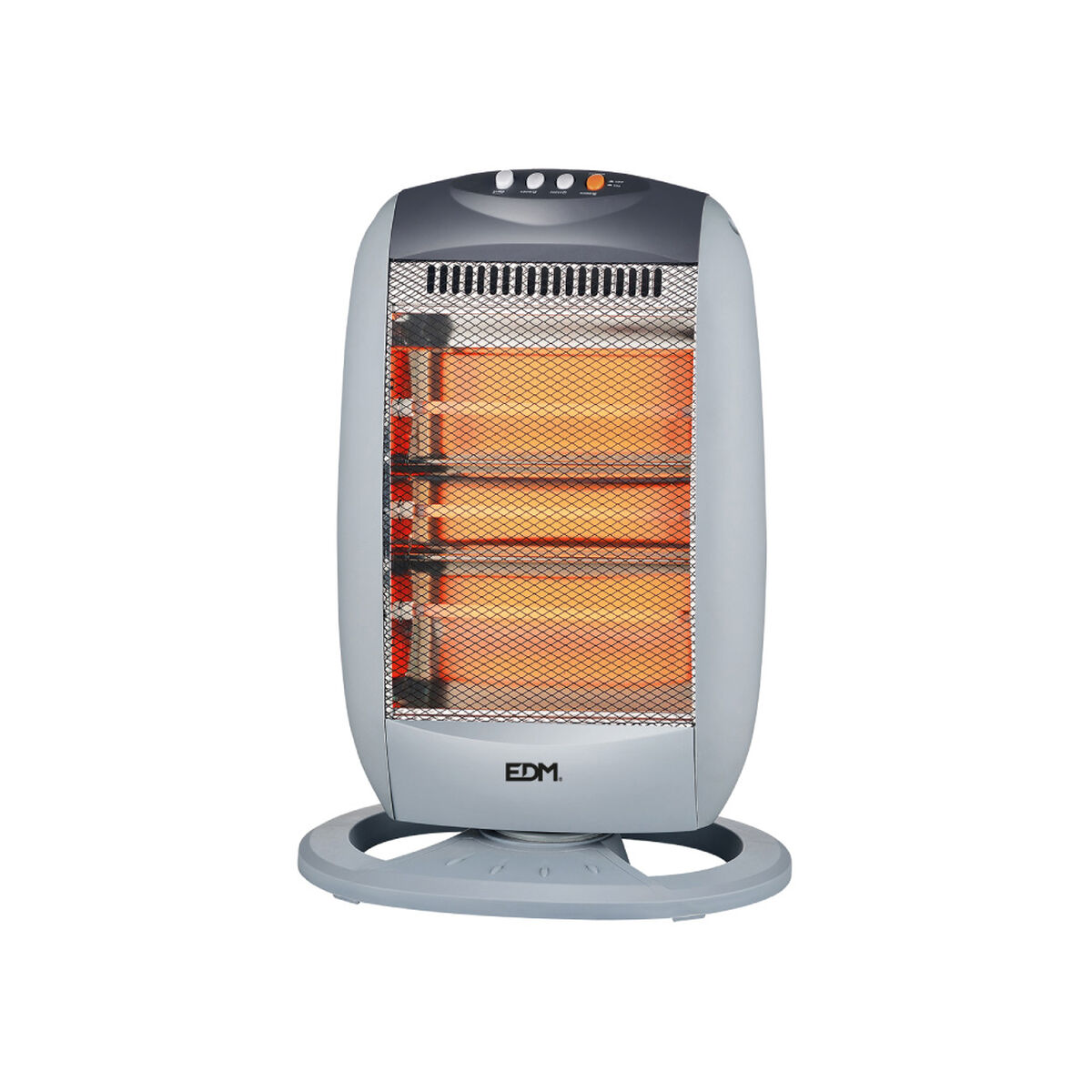 Kvartsvärmare EDM 07136 07136 Svart 1200 W - 3