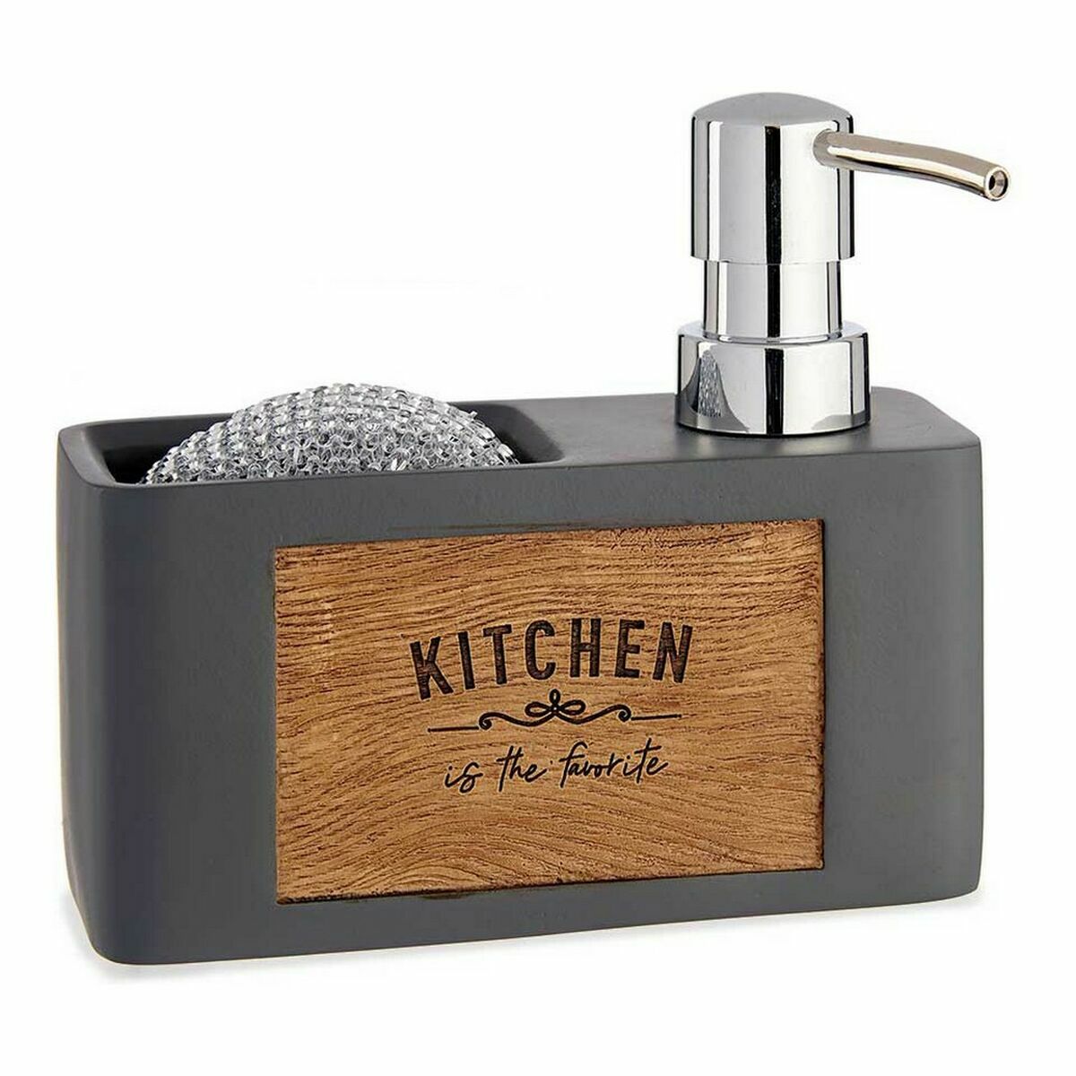 Diskmedelspump 2-i-1 Kinvara B5625B-A Polyresin 15 x 13 x 6 cm (12 antal) - 2