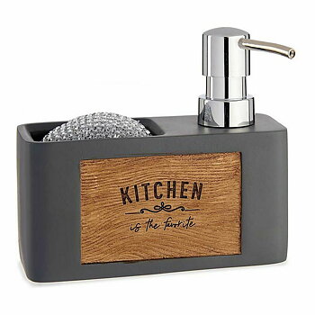 Diskmedelspump 2-i-1 Kinvara B5625B-A Polyresin 15 x 13 x 6 cm (12 antal)
