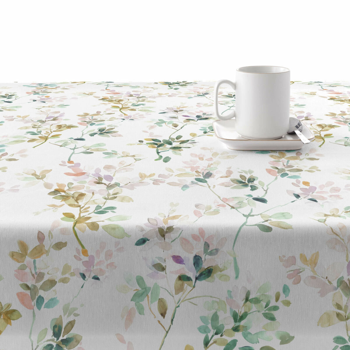 Fläckresistent bordsduk Belum 0120-247 Multicolour 180 x 180 cm Virágok - 3