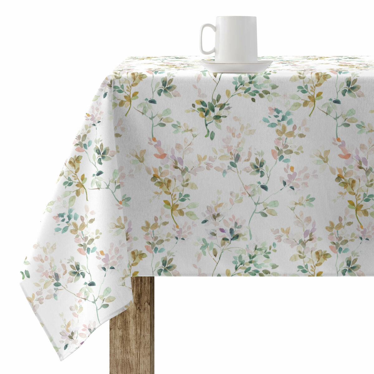 Fläckresistent bordsduk Belum 0120-247 Multicolour 180 x 180 cm Virágok - 2