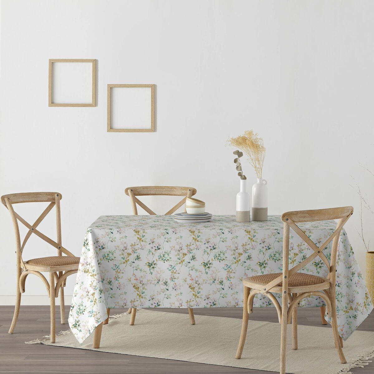 Fläckresistent bordsduk Belum 0120-247 Multicolour 180 x 180 cm Virágok - 4