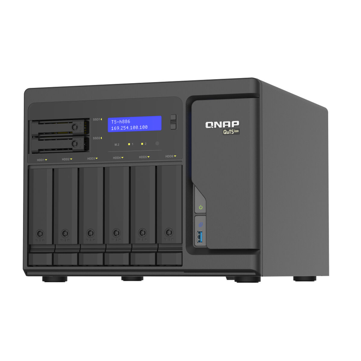 Nätlagringsenhet NAS Qnap TS-h886 Svart - 2