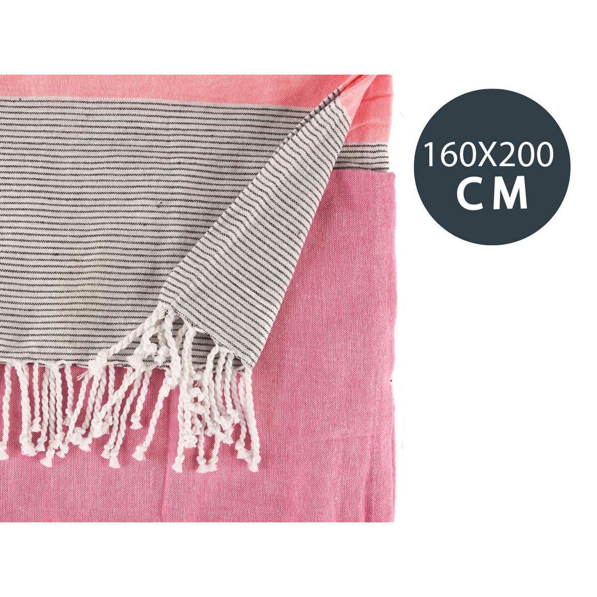 Multifunktionell kudde Gift Decor Rosa 160 x 200 cm 40 x 9 x 8 cm Ränder - 3