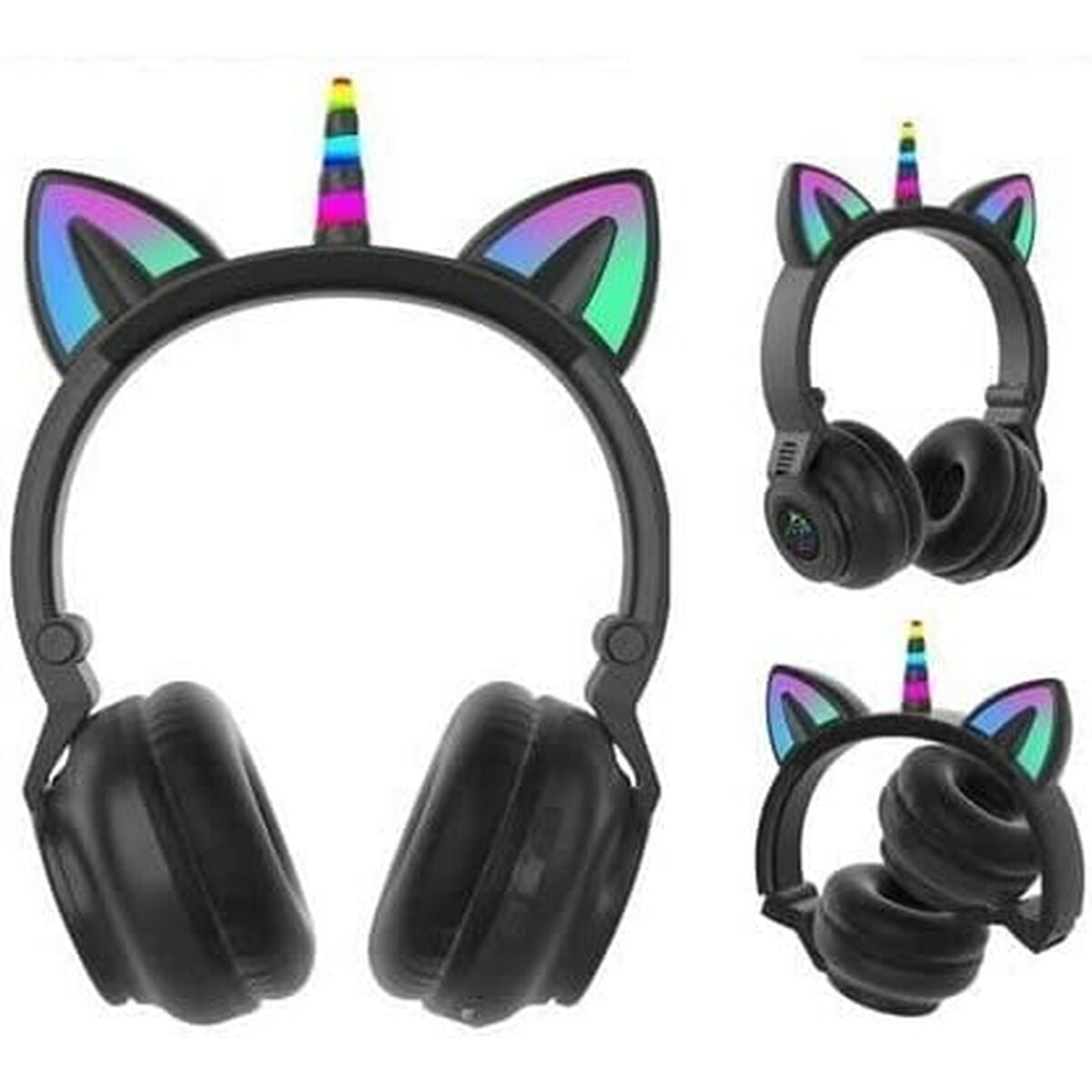 Bluetooth Hörlurar Roymart Neon Pods Enhörning Multicolour - 6