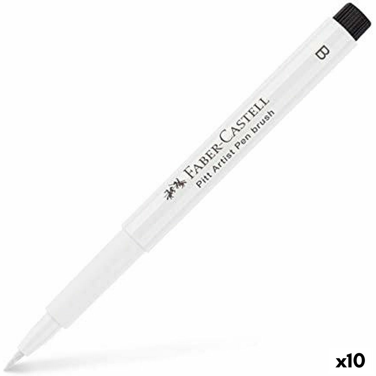 Tuschpennor Faber-Castell Pitt Artist Vit (10 antal)