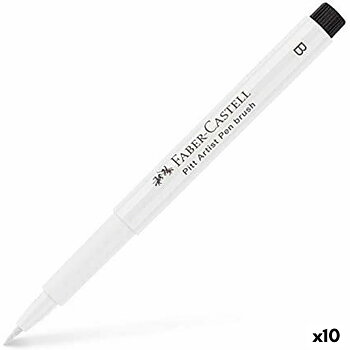 Tuschpennor Faber-Castell Pitt Artist Vit (10 antal)