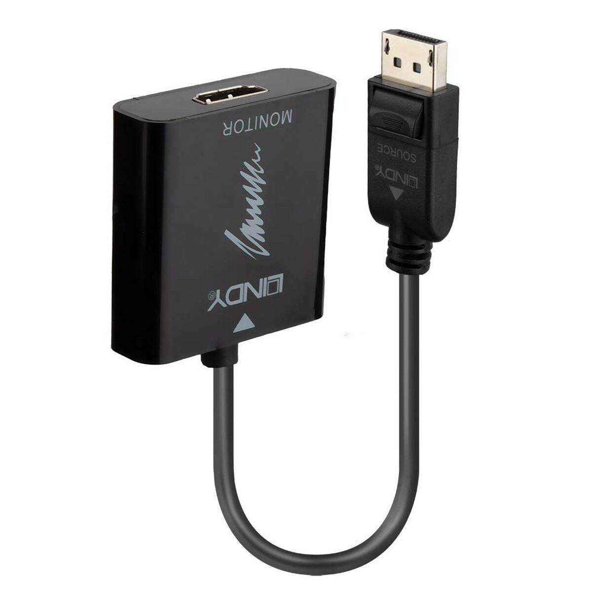 DisplayPort till HDMI Adapter LINDY Svart 1,5 m