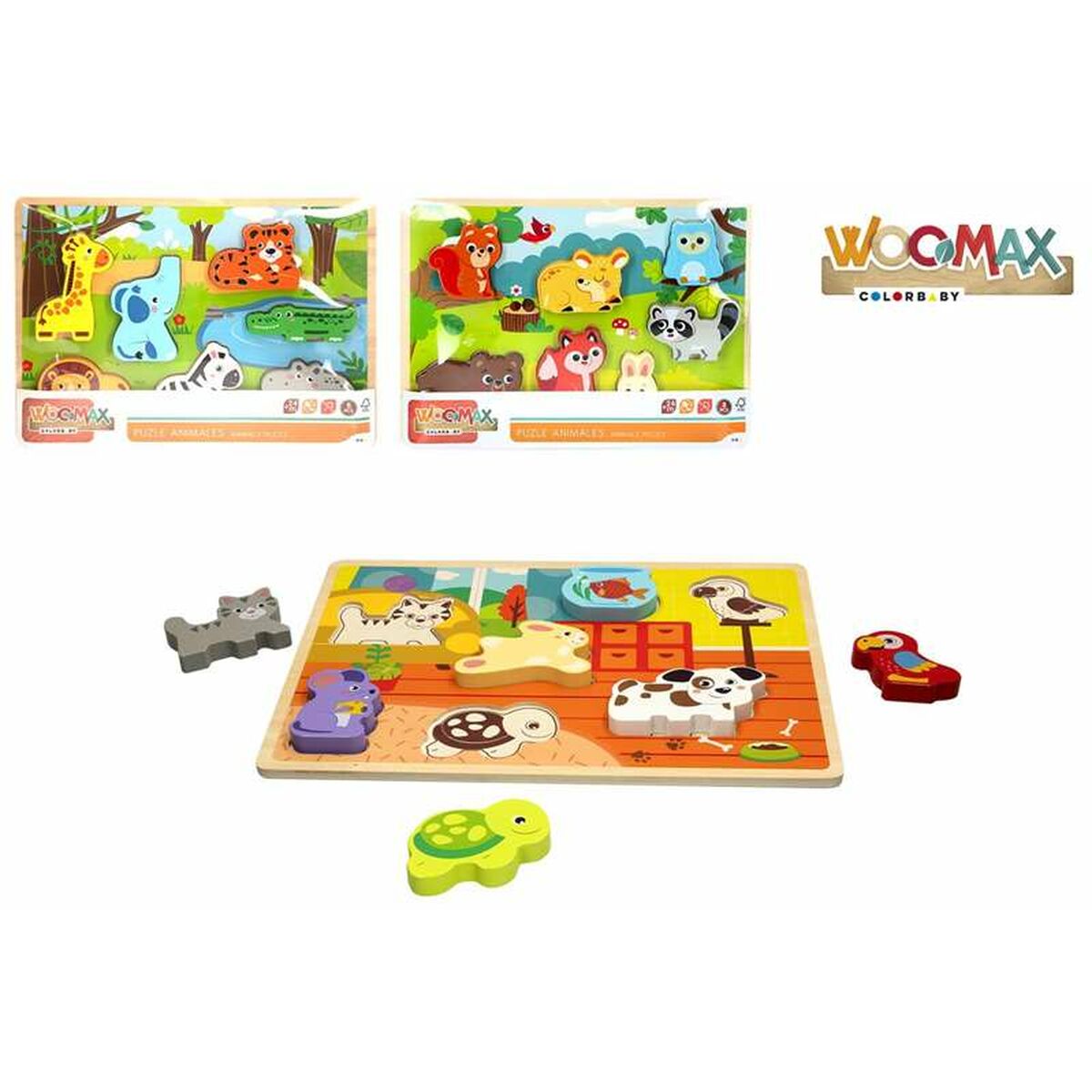 Pussel Woomax 29,5 x 21 cm - 2