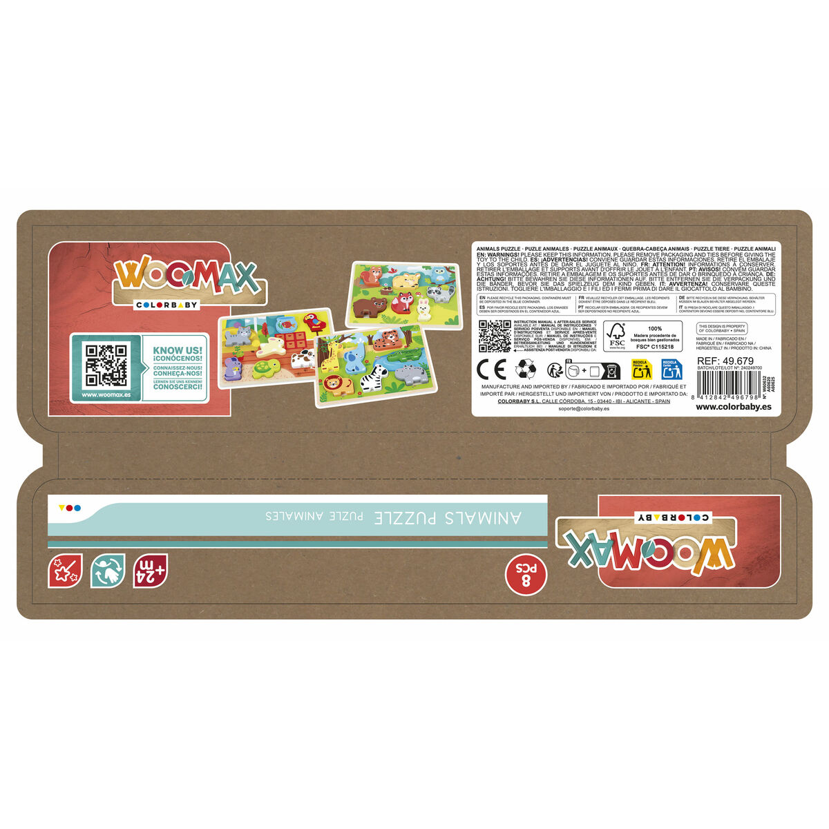 Pussel Woomax 29,5 x 21 cm - 3