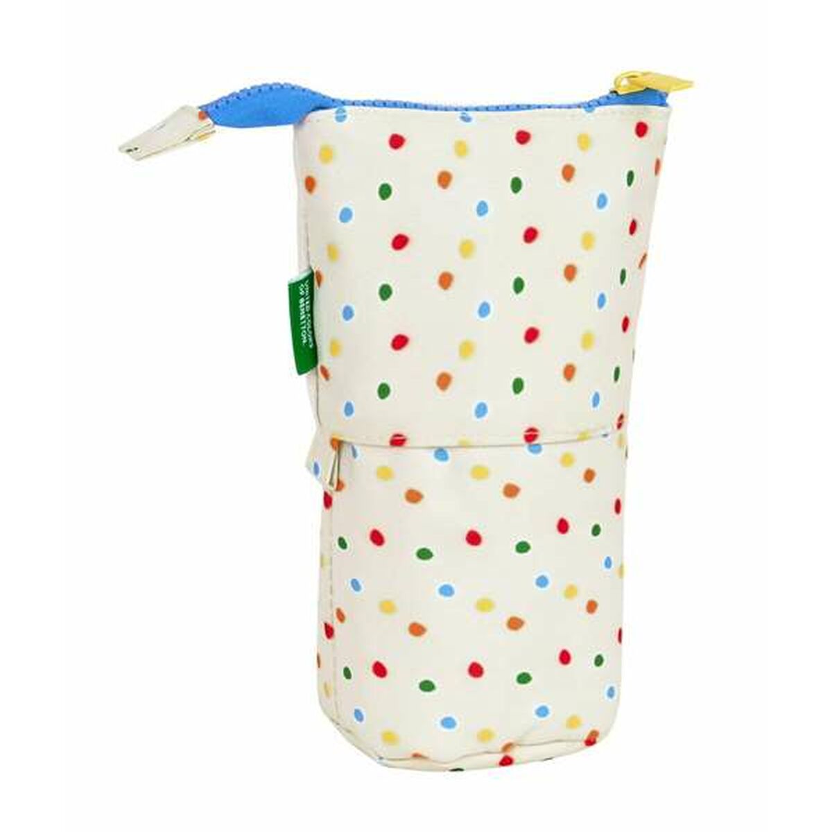 Bag Benetton Topitos Vit Naturell 19 x 6 cm - 2