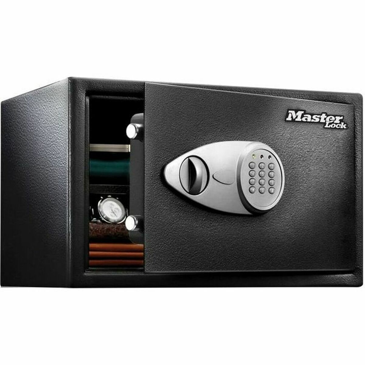 Kassaskåp Master Lock Svart Svart/Grå Stål - 6