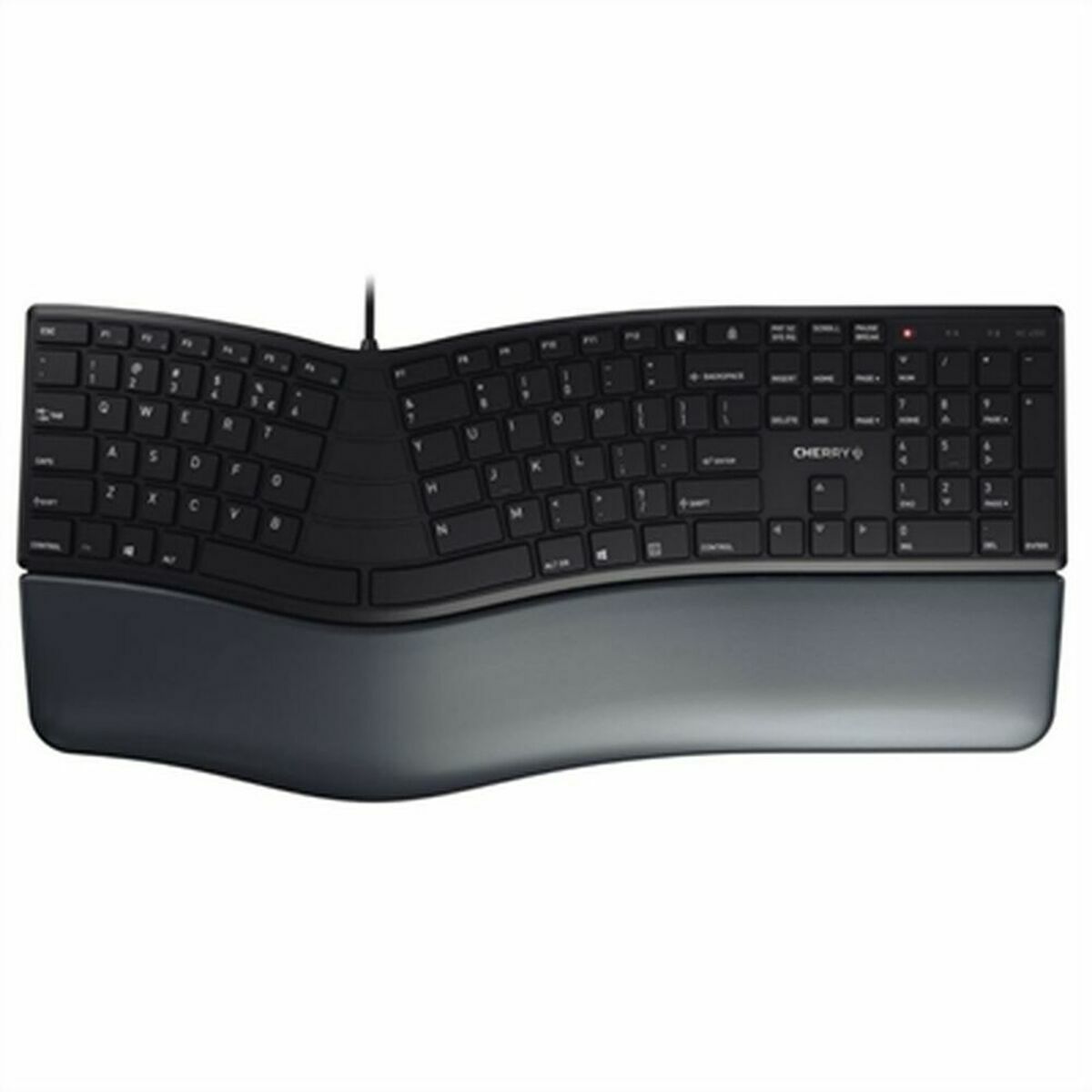 Tangentbord Cherry KC 4500 ERGO Svart Qwerty Spanska QWERTY - 3
