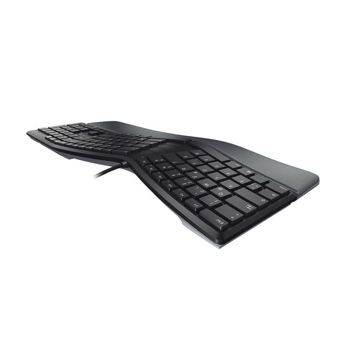 Tangentbord Cherry KC 4500 ERGO Svart Qwerty Spanska QWERTY - 2