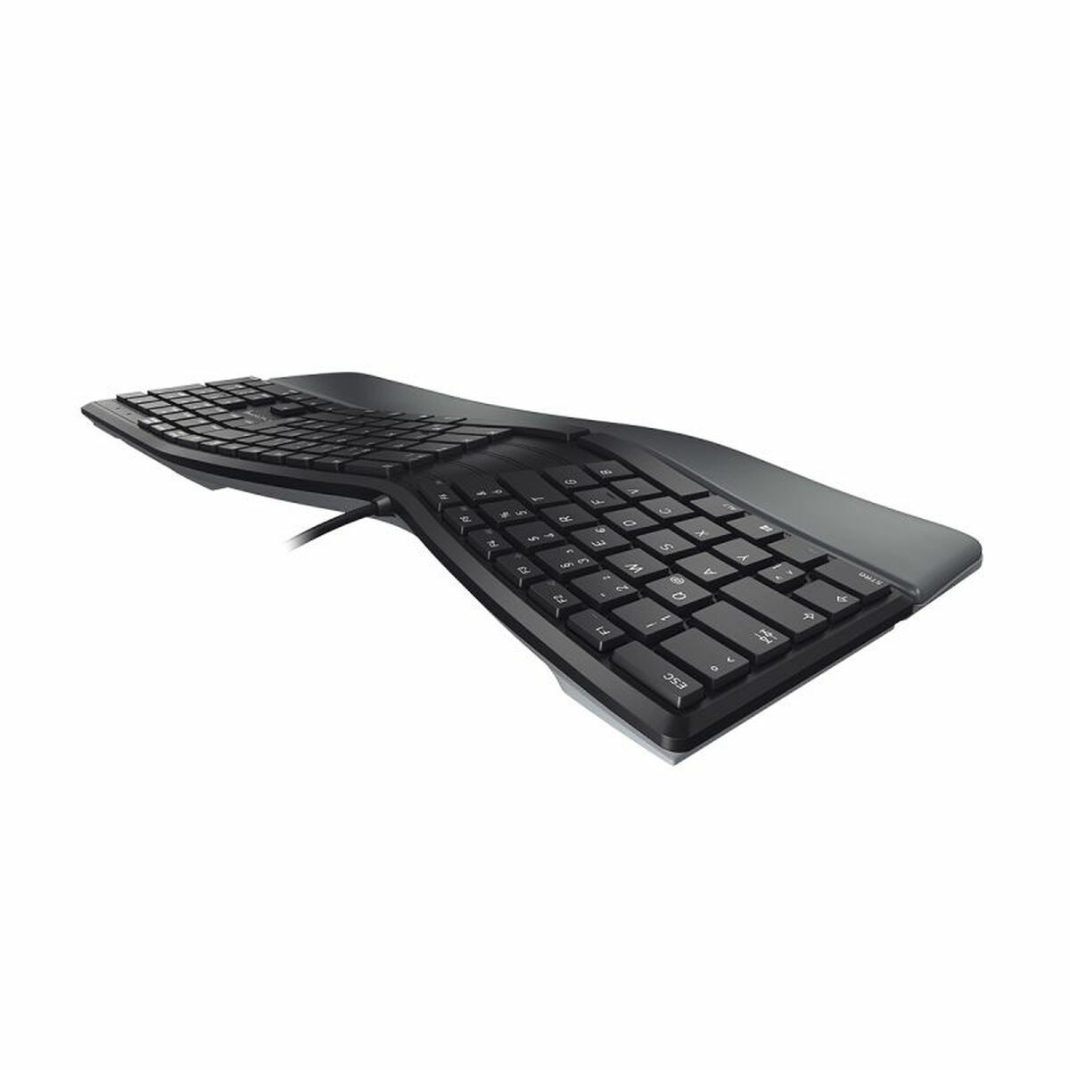Tangentbord Cherry KC 4500 ERGO Svart Qwerty Spanska QWERTY - 4