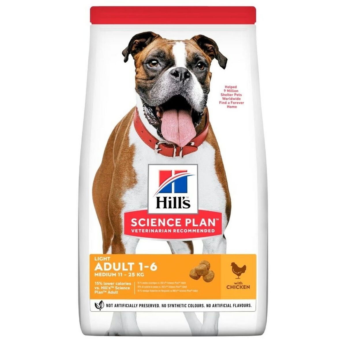 Foder Hill's Adult Light Medium Kyckling 2,5 kg