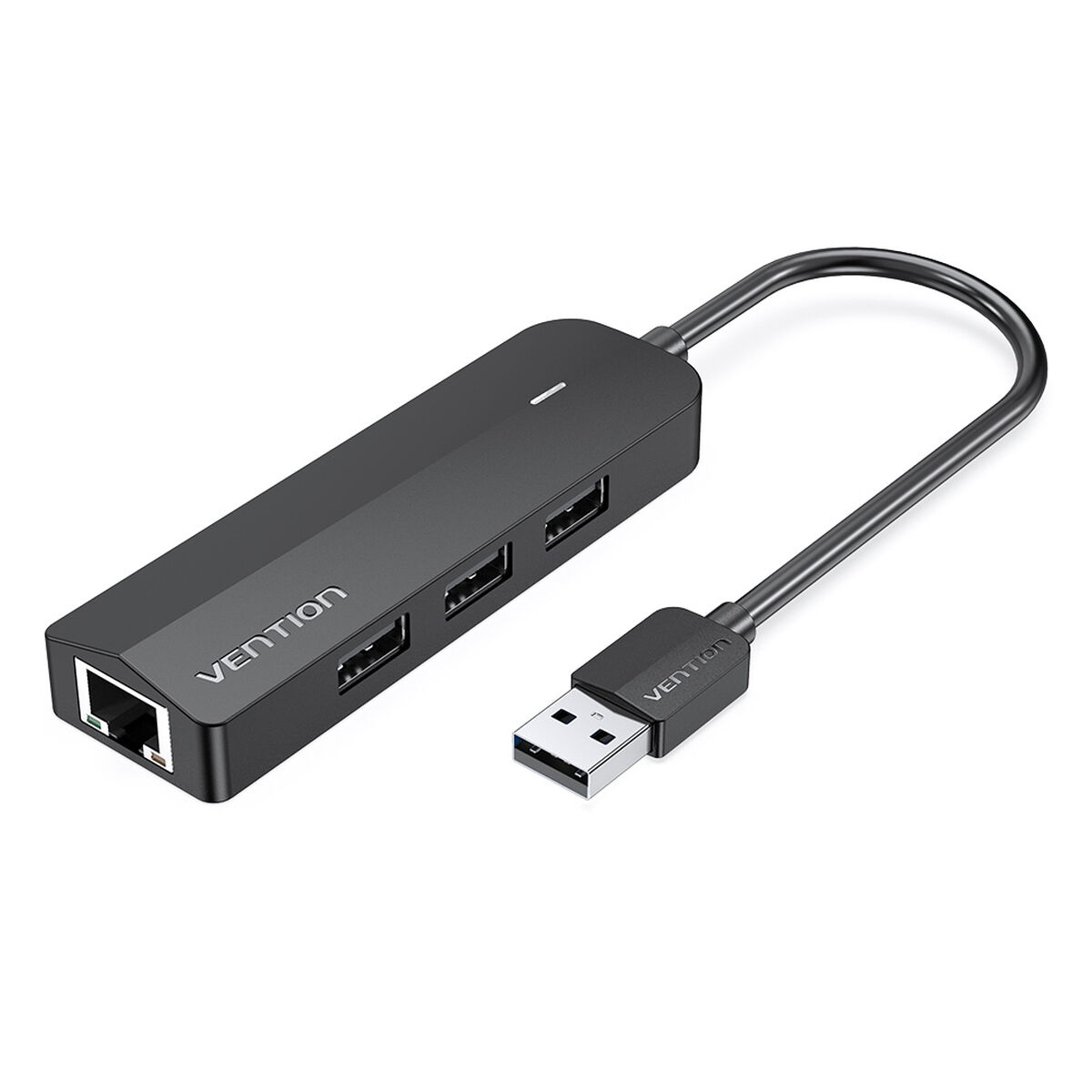 USB-HUB Vention CHPBB Svart - 2