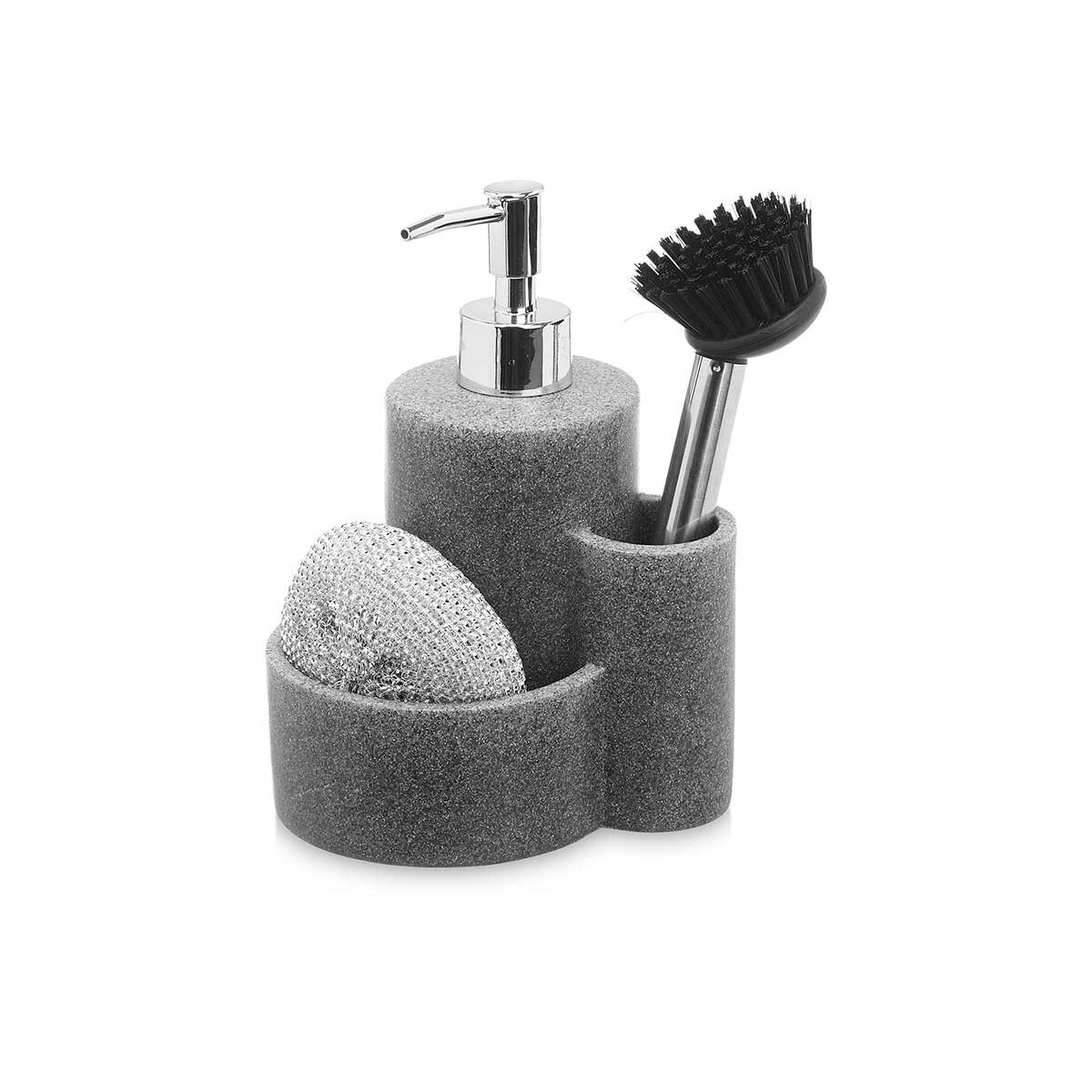Diskmedelspump 2-i-1 Kinvara Plast Polyresin 14 x 18,5 x 12 cm Kök (12 antal) - 3