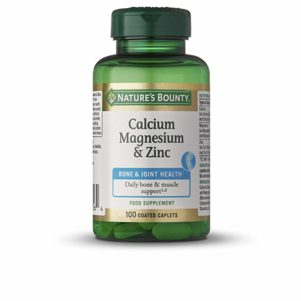 Kosttillskott Nature's Bounty Calcio Zinc Kalcium Zink Magnesium 100 antal