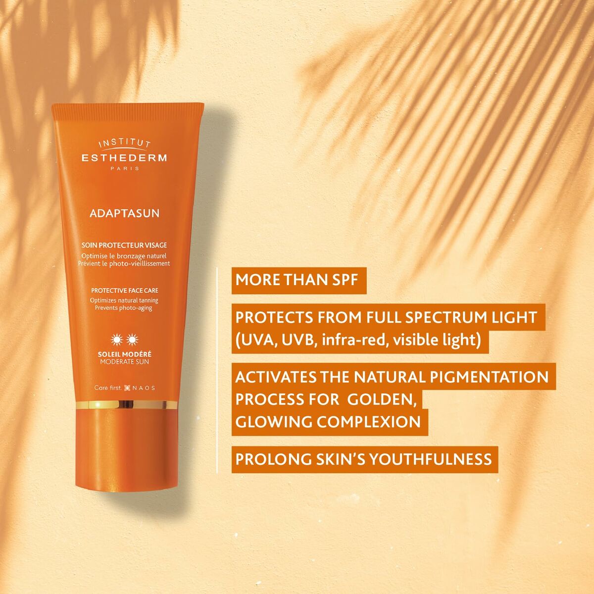 Ansiktssolkräm Institut Esthederm ADAPTASUN 50 ml - 4