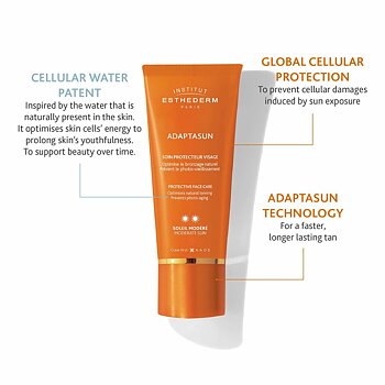 Ansiktssolkräm Institut Esthederm ADAPTASUN 50 ml