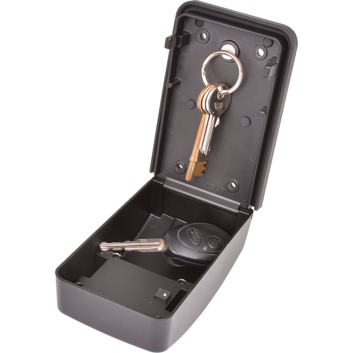 Kassaskåp Burg-Wachter KeySafe 10 Nycklar Svart Zink 13 x 4 x 18 cm - 5