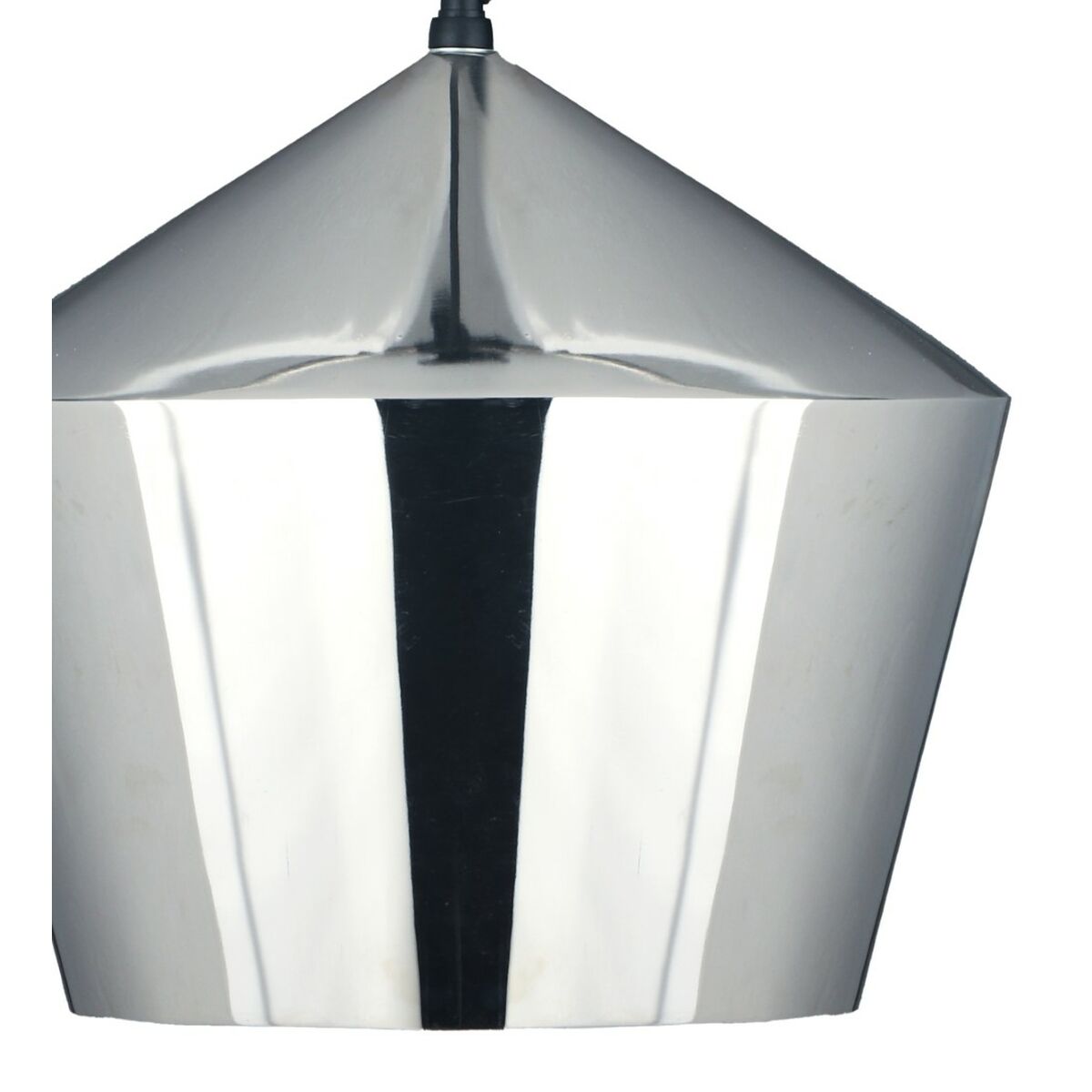 Taklampa Home ESPRIT Silvrig Metall 35 x 35 x 32 cm - 2