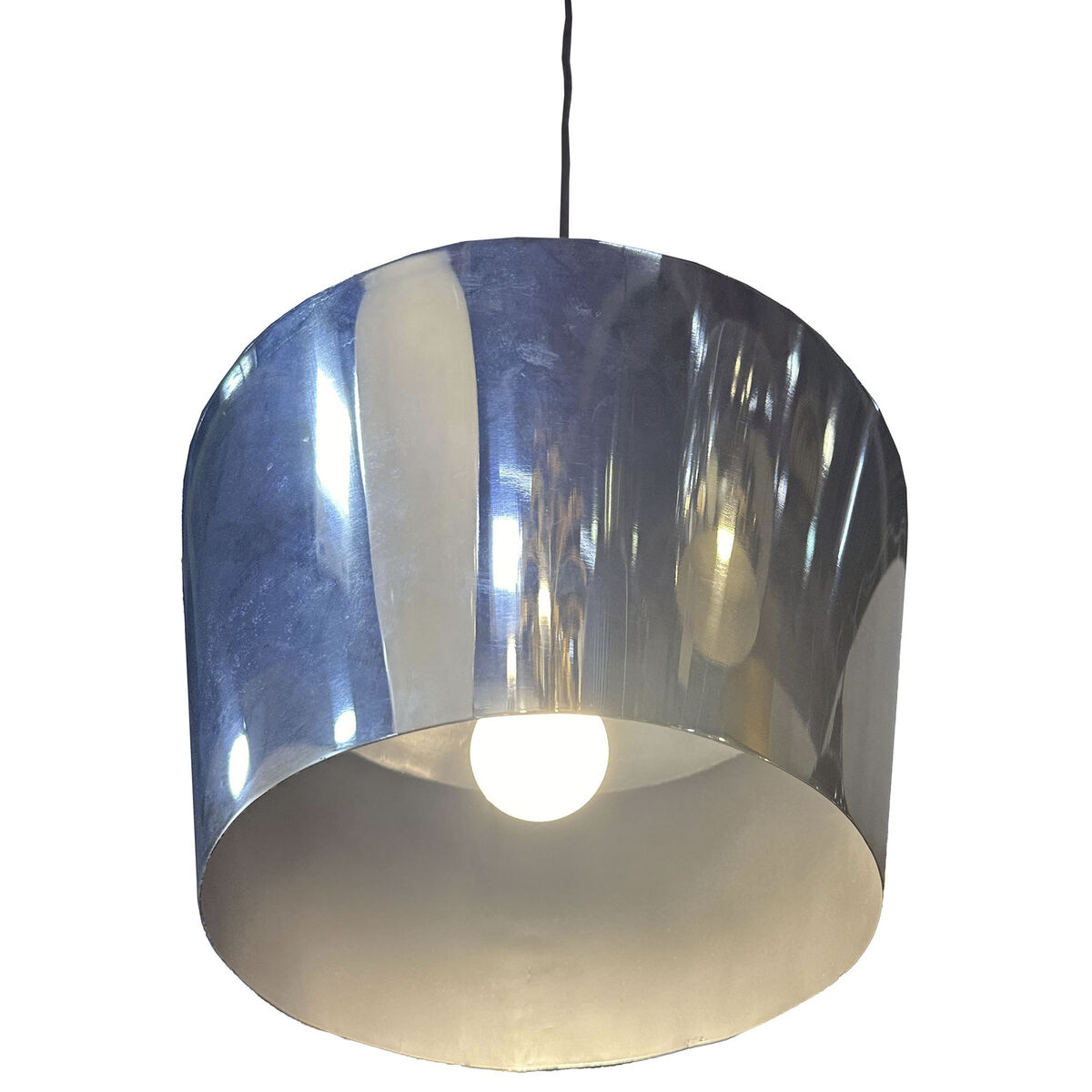 Taklampa Home ESPRIT Silvrig Metall 35 x 35 x 32 cm - 3