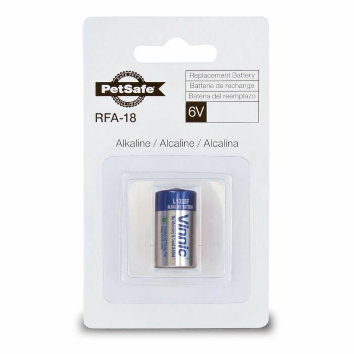 Alkaliskt batteri PetSafe 6 V Inte - 2