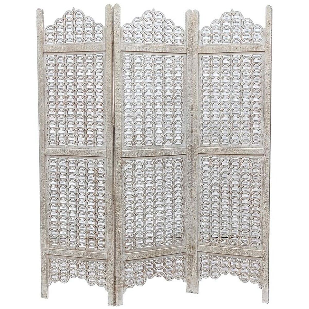 Skärm DKD Home Decor MDF Mangoträ (150 x 2 x 180 cm) - 7
