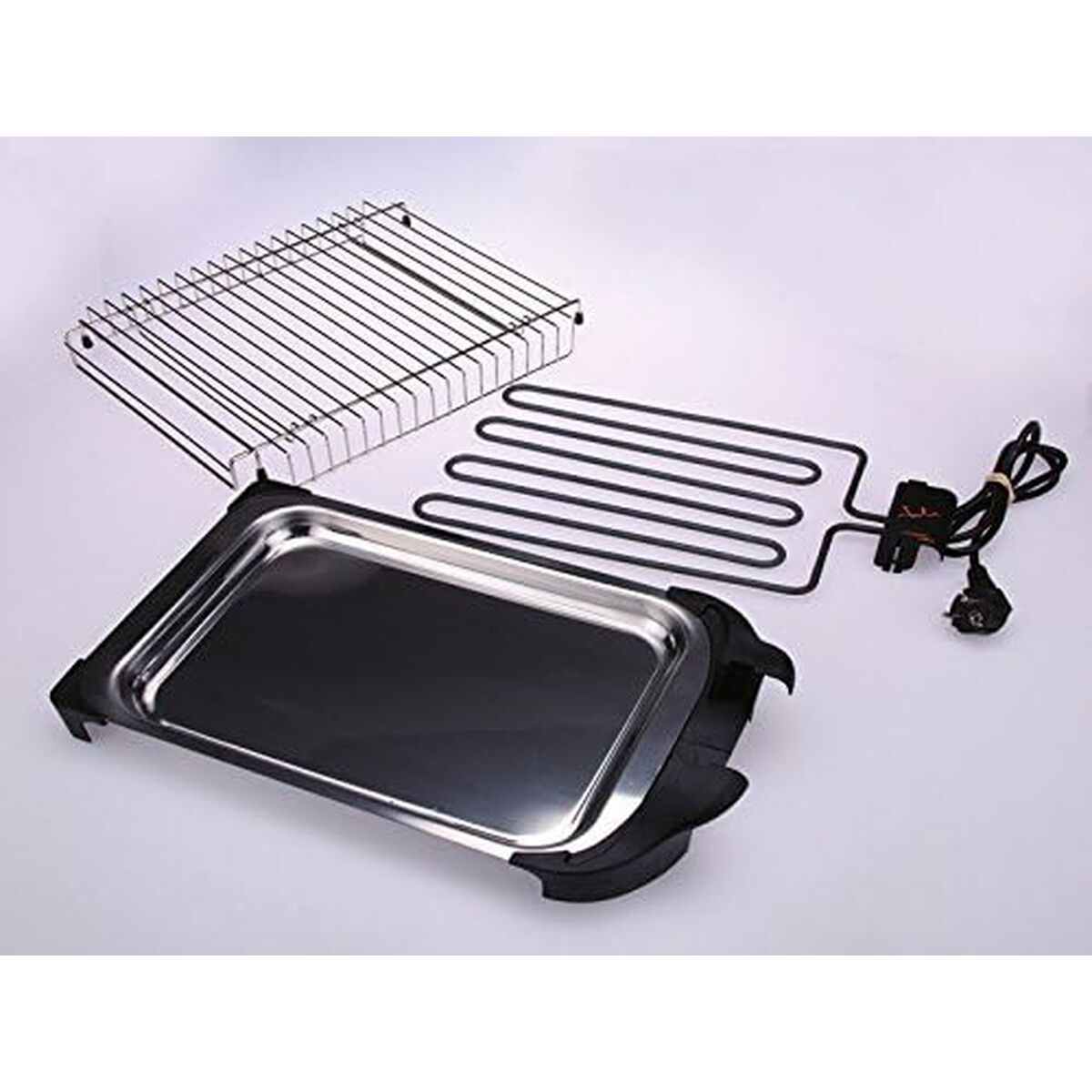 Grillplatta JATA BQ101 Svart 2400 W - 2