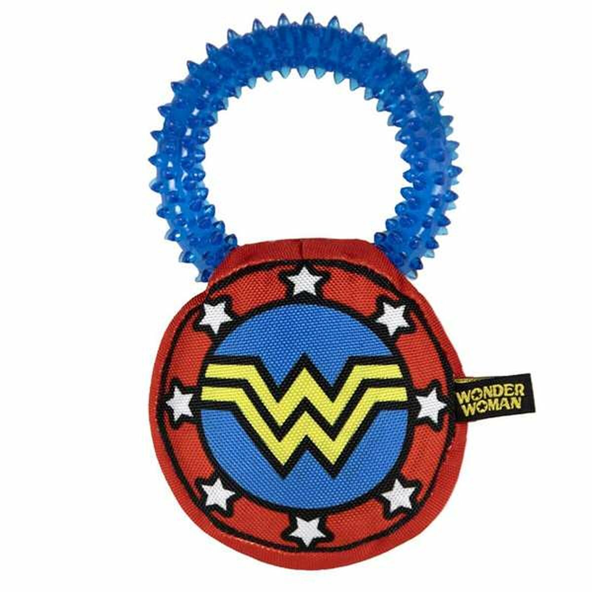 Tuggleksak för hundar Wonder Woman   Blå 6,0 x 10,5 x 18,5 cm (4 antal)