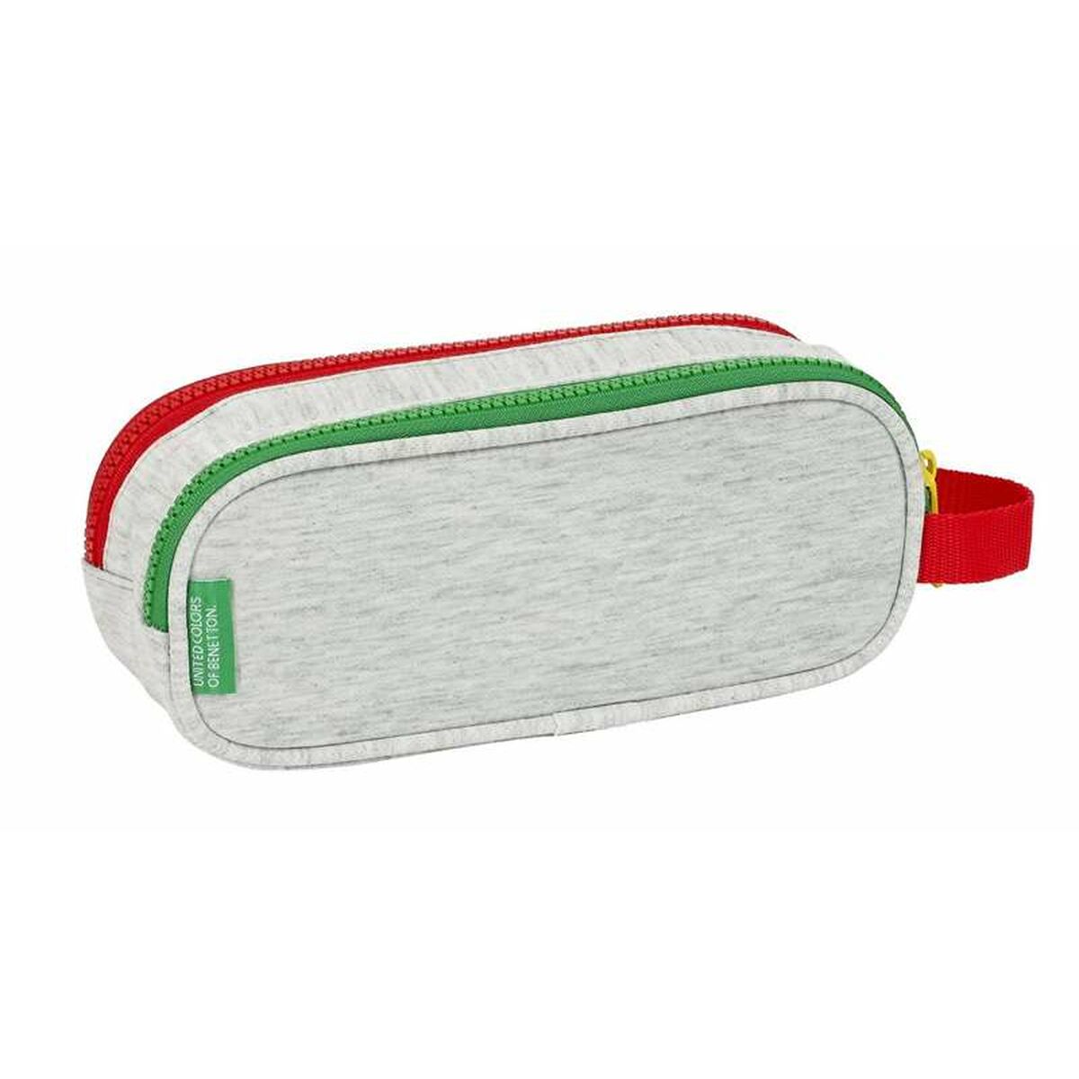 Dubbel bär-allt Benetton Pop Grå 21 x 8 x 6 cm - 2