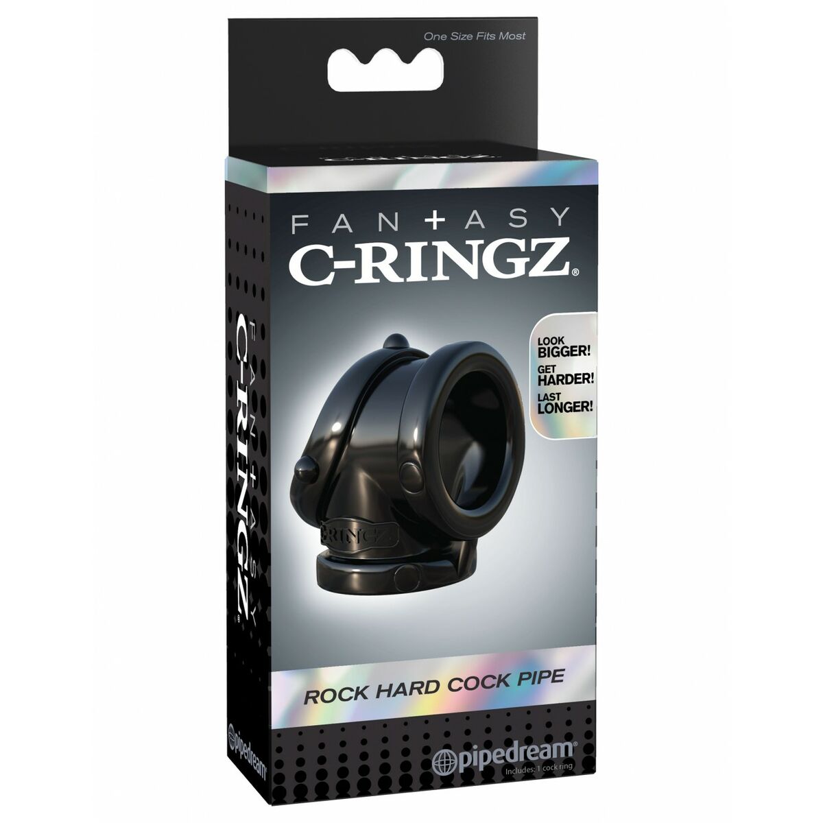 Penisring Pipedream Fantasy C-Ringz Svart - 2