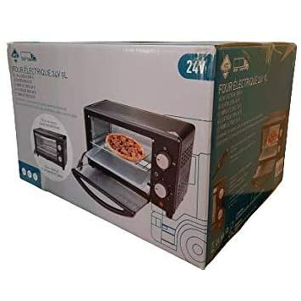 Ugn HTC EQUIPEMENT ELECTRIC OVEN 9 L 300 W - 3