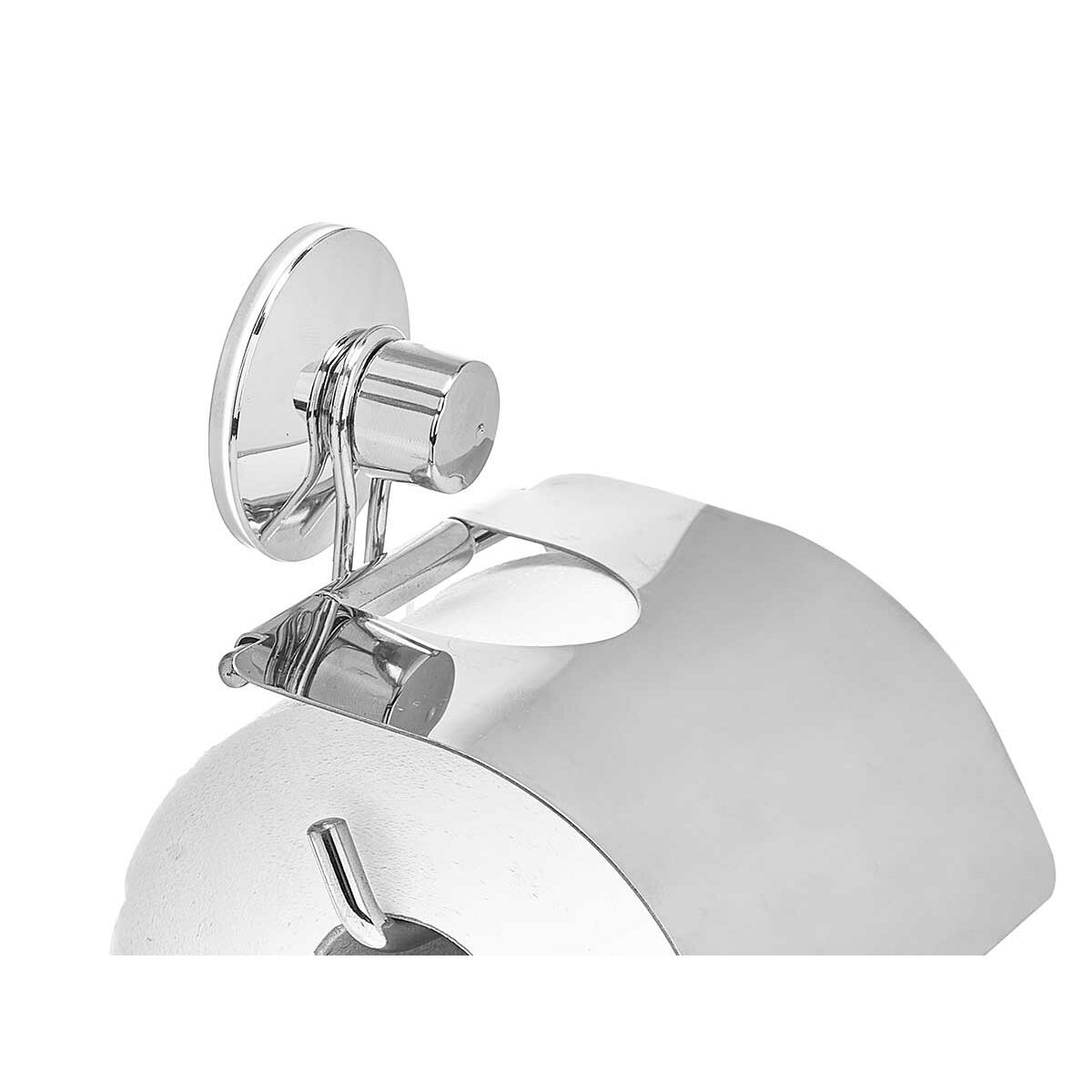 Toalettrullehållare Berilo Metall Stål ABS 13,5 x 17 x 3 cm (12 antal) - 2