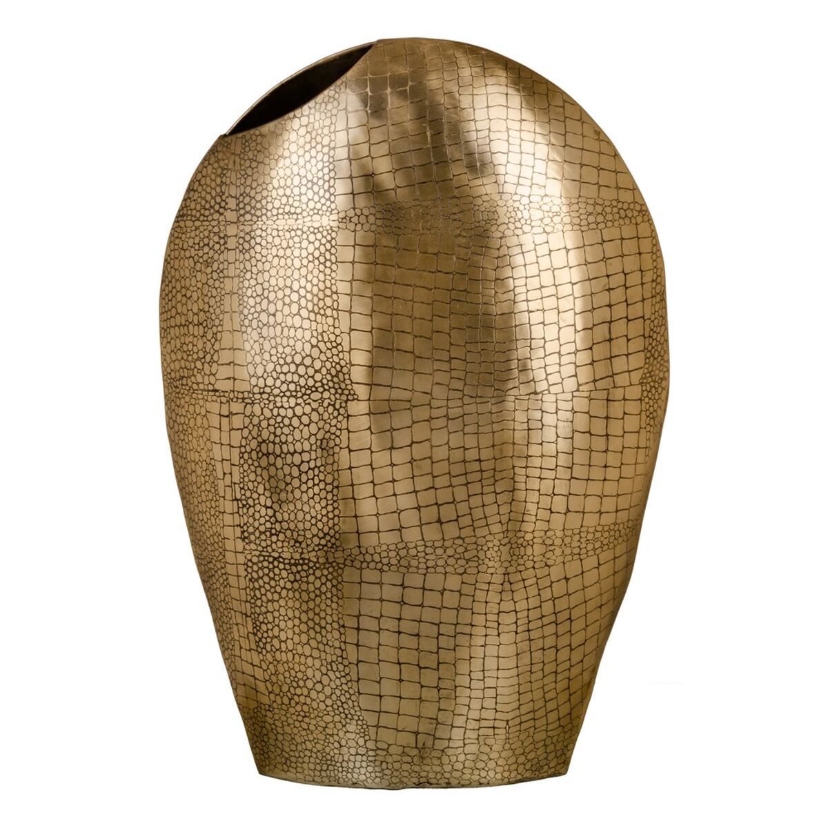 Vas 37 x 15 x 55 cm Gyllene Metall